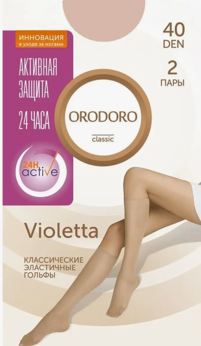 гольфы женские orodoro violetta 40 den (россия) (od-violetta-40) Orodoro (Россия)